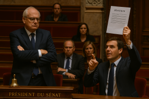 Appel à M. Larcher sur les retraites